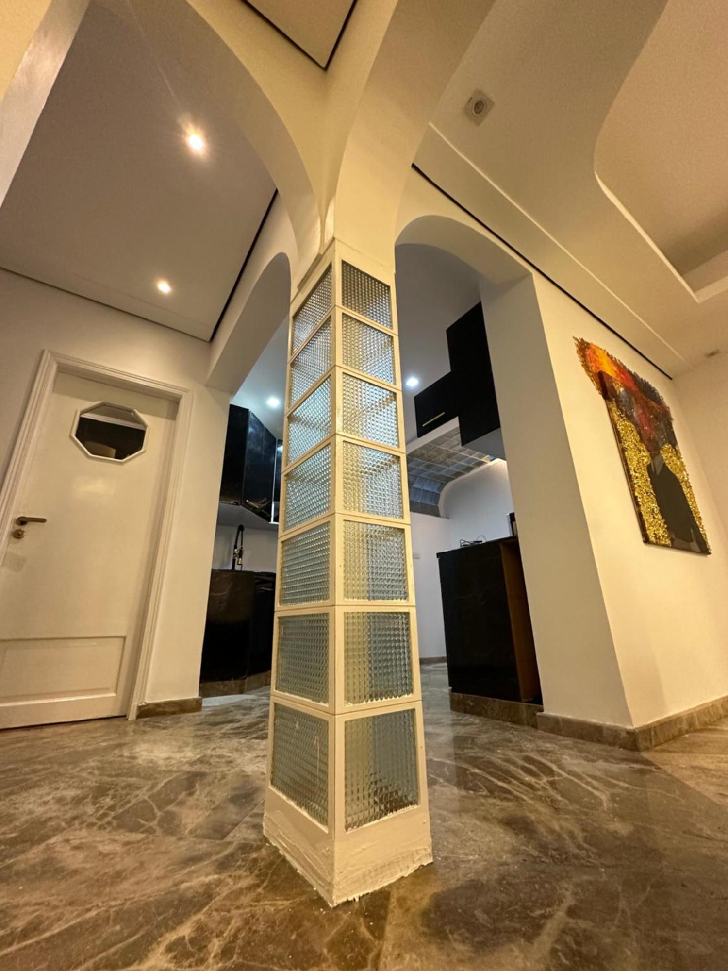 Modern 1-Bedroom Apartment In Zamalek Visits Allowed ไคโร ภายนอก รูปภาพ
