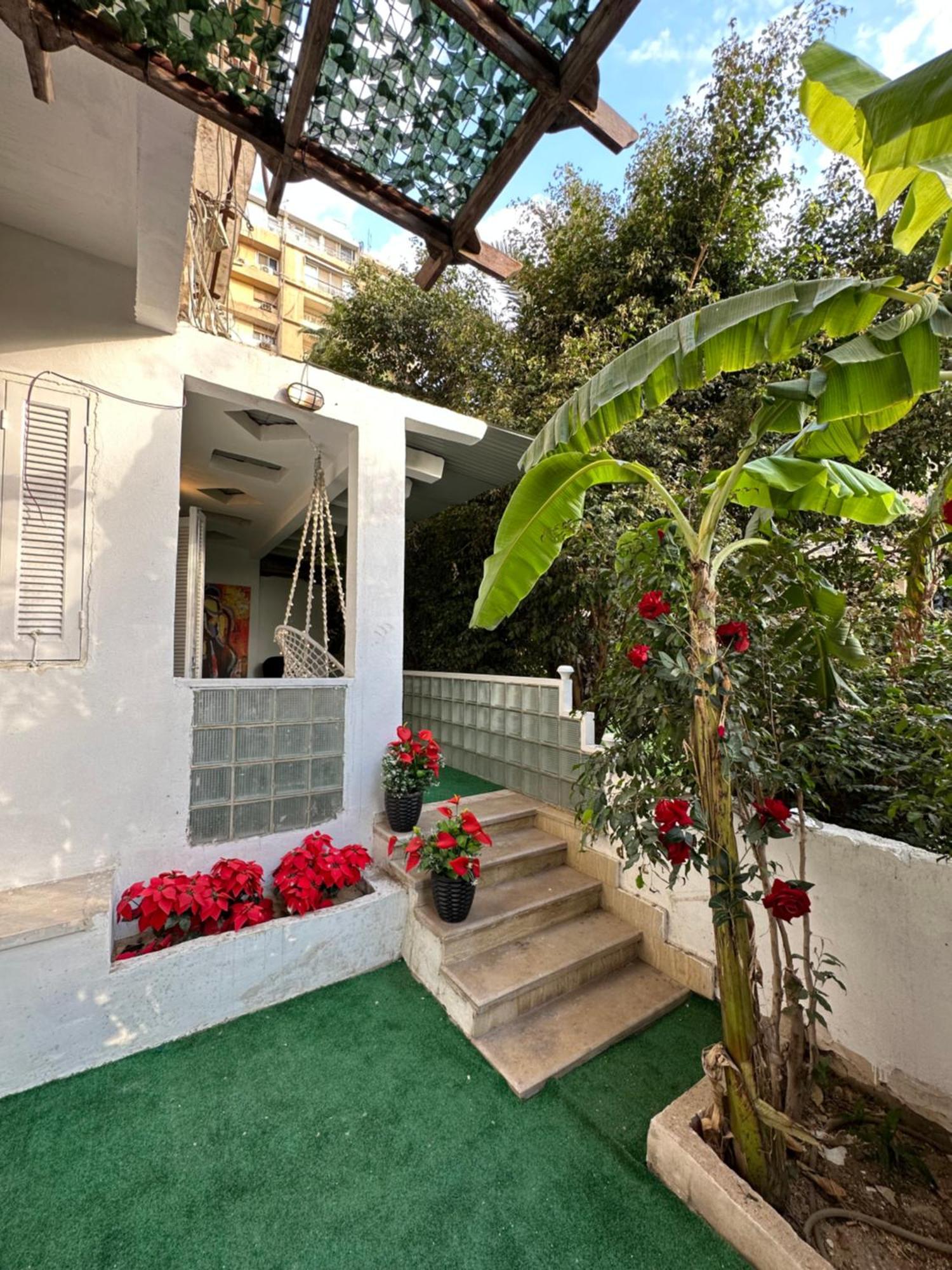 Modern 1-Bedroom Apartment In Zamalek Visits Allowed ไคโร ภายนอก รูปภาพ